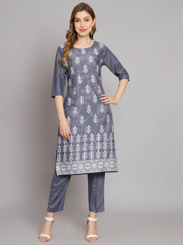 Anmi Kurta Printed Women Straight Kurta
