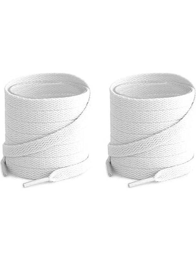 XERUS Shoe Laces Flat White 150cm shoe laces for Canvas Sneakers White shoes Shoe Lace