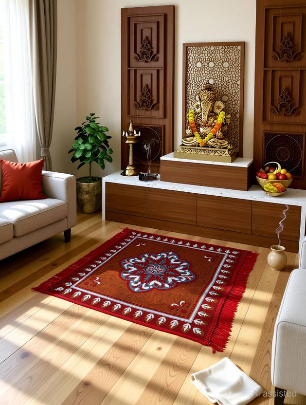 Furnishing Hut Cotton Prayer Mat
