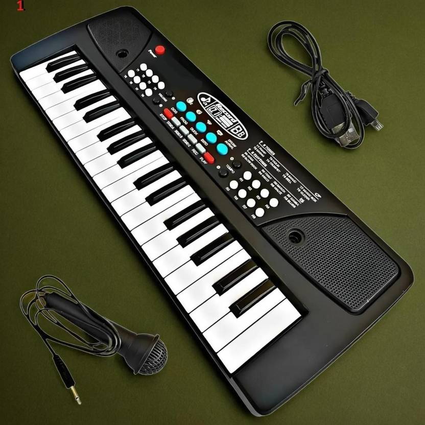 BANTAS A525 Piano Key Electronic Piano Keyboard Toy with DC Power Option