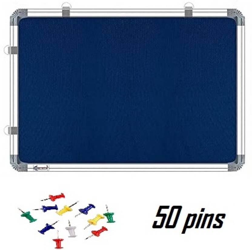 sunshine system 1.5x2 Feet Notice Board/Pin Up Board/Bulletin Board