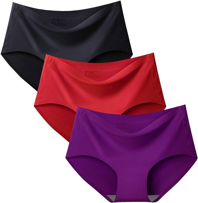 aamarsh Pack of 3 Women Hipster Multicolor Panty