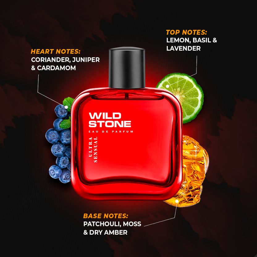 Wild Stone Ultra Sensual Eau de Parfum 200ml Pack of 2 - Image 3