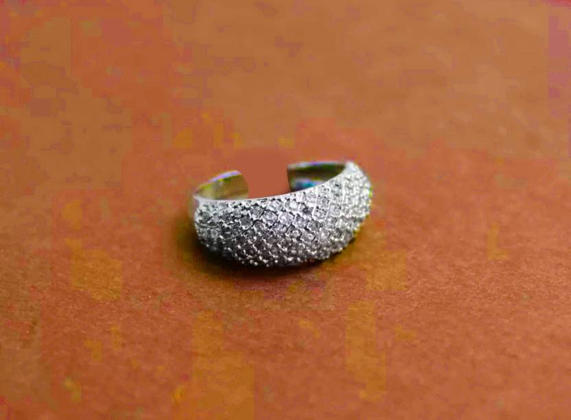 Aviate gold plated rings for girls WHITE 3 LINE RING Alloy Diamond Gold Plated Ring