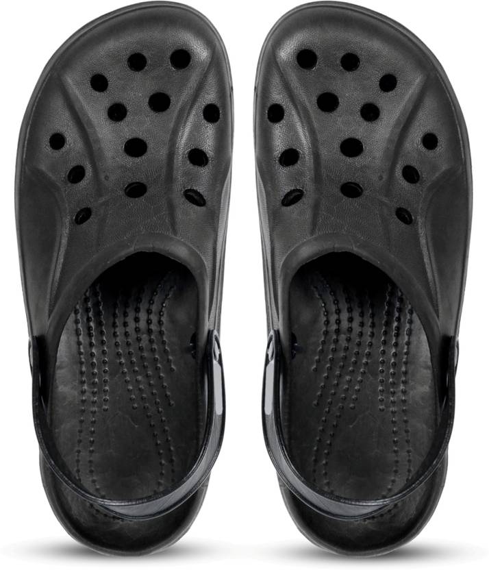 Men Stylish Comfortable Lightweight Regular Wear For Clogs Black Clogs Sandal