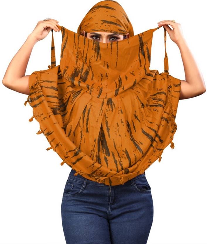 HOJIAX Printed Pure Cotton Women Fancy Scarf