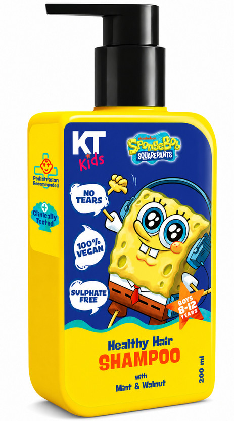 KT KIDS Kids Keratin Protein Healthy Hair Shampoo Gentle