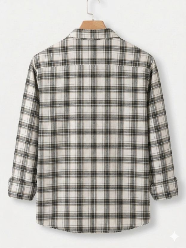 METRONAUT Men Regular Fit Checkered Shirt - Image 2