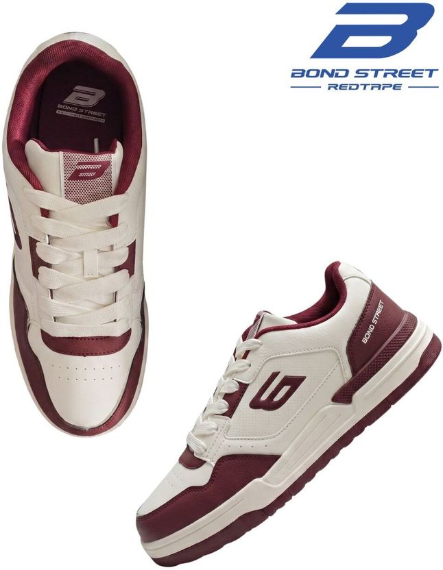 Bond Street Men's Casual Sneakers Red - Image 2