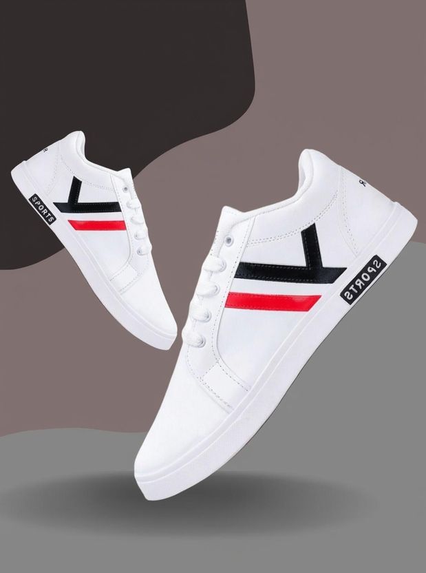 TR Casual Shoes| Caual Sneakers| White Sneakers For Men Sneakers ...more - Image 11