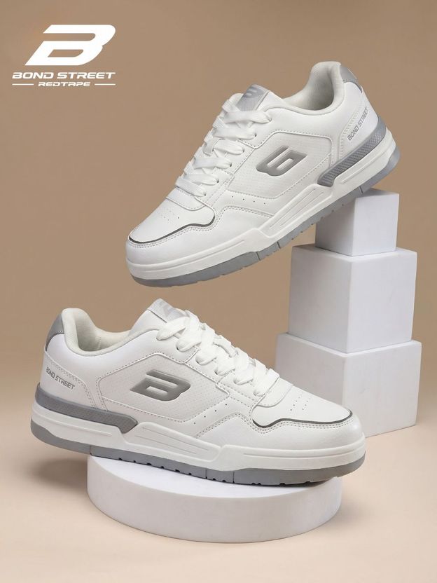 Bond Street Men's Casual Sneakers Red - Image 10