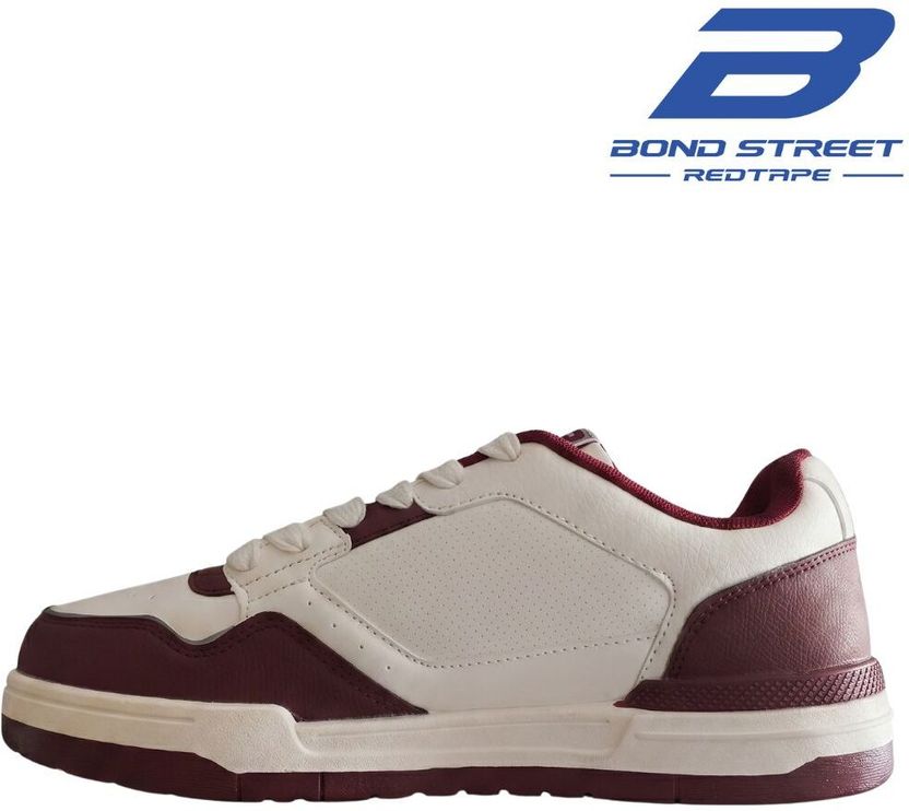Bond Street Men's Casual Sneakers Red - Image 7