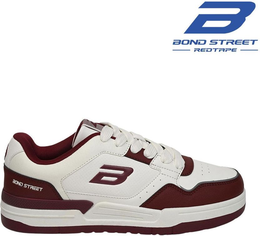 Bond Street Men's Casual Sneakers Red - Image 6