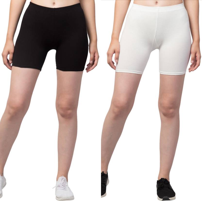 Attirezone Solid Women Multicolor Cycling Shorts
