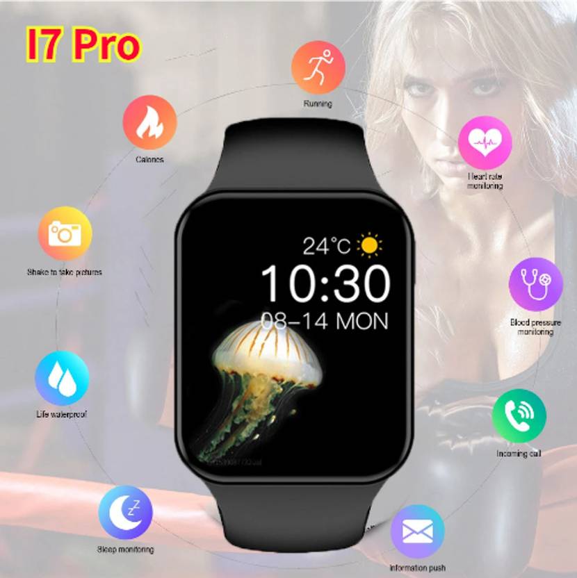 Clairbell ATY_658A_I7 PRO MAX SERIES 7 SMARTWATCH WITH HEART MONITOR
