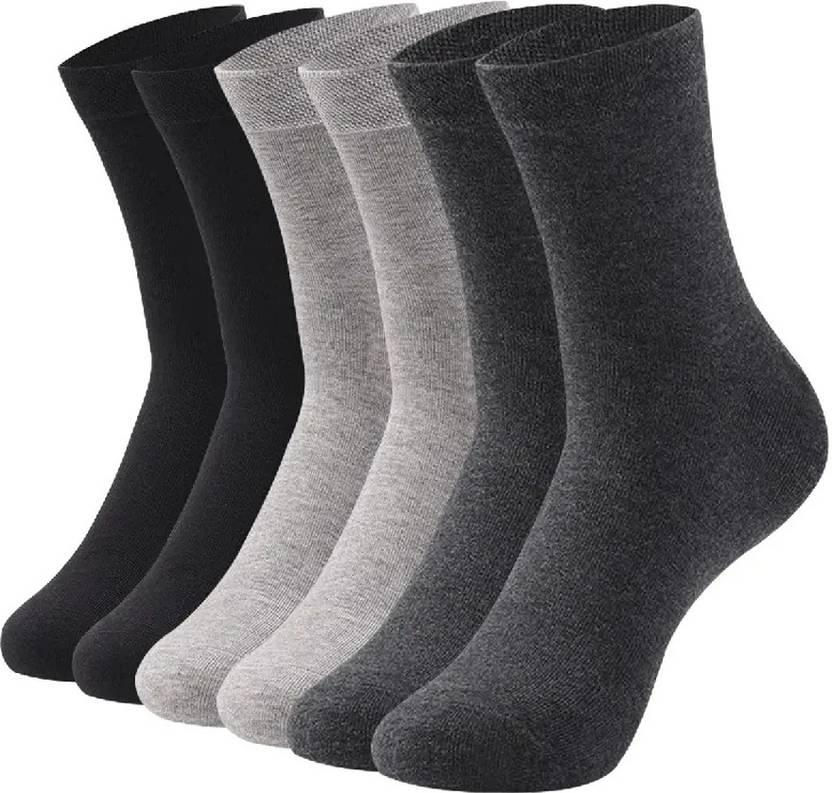 BASKESTHIP Men Solid Calf Length