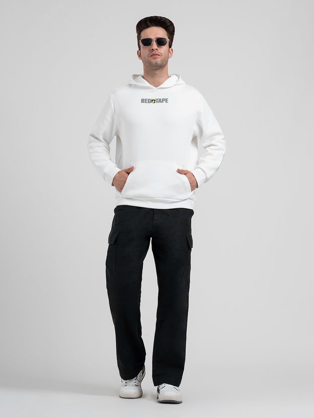 RED TAPE Full Sleeve Graphic Print Men Sweatshirt - Image 6