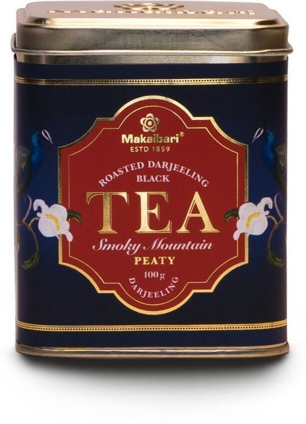 Makaibari Smoky Mountain Tin Caddy Unflavoured Black Tea Tin