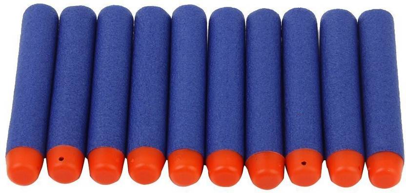 bhauvik Plastic Form Toy Bullet Darts | for Kids Toy Guns (Pack of 10) Darts & Plastic Bullets