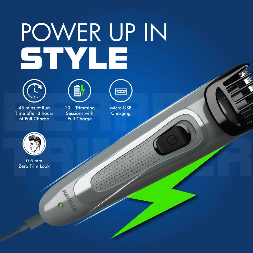 HAVELLS BT5100C Trimmer Black - Image 4