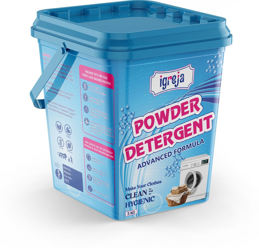 IGREJA Bright Like New Matic Front/Top Load Blue Detergent