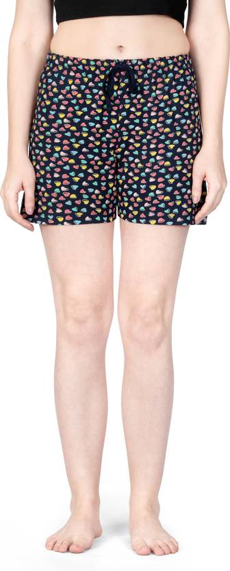 Ariel Graphic Print Women Multicolor Regular Shorts