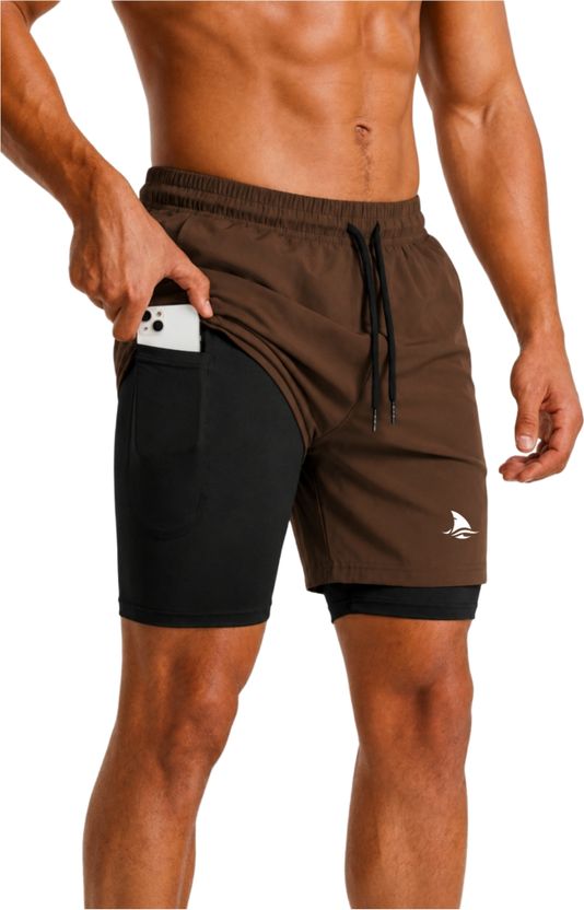 BOLDSHARK Men Green Compression Cycling Shorts - Image 6