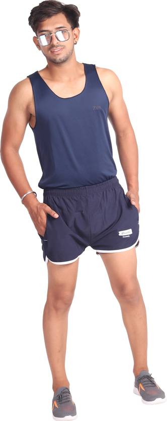 ADAAISTIC SPORTS Solid Men Black Sports Shorts