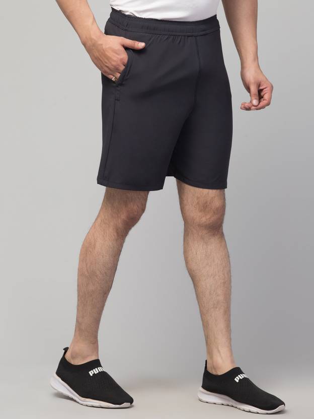 Solid Men Sports Shorts