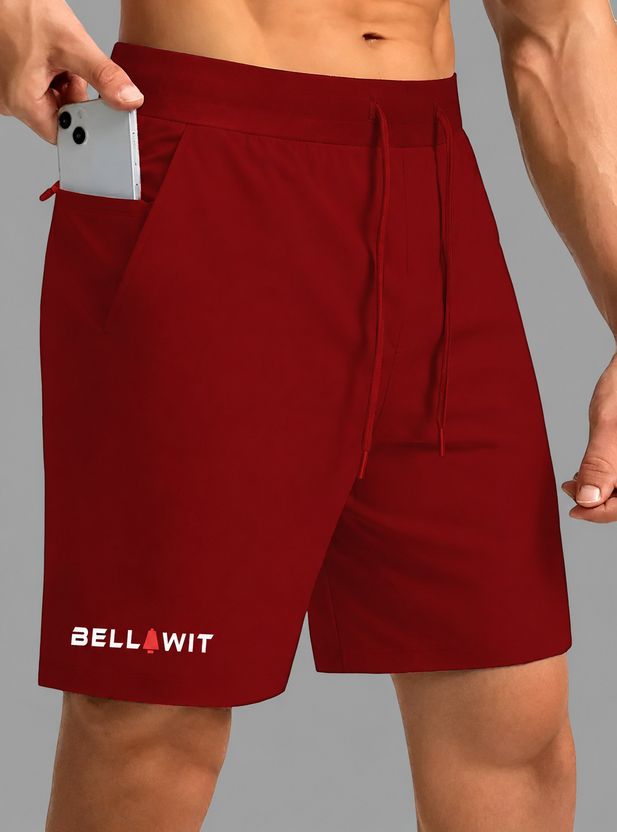 Bellwit Printed Men White Casual Shorts - Image 4