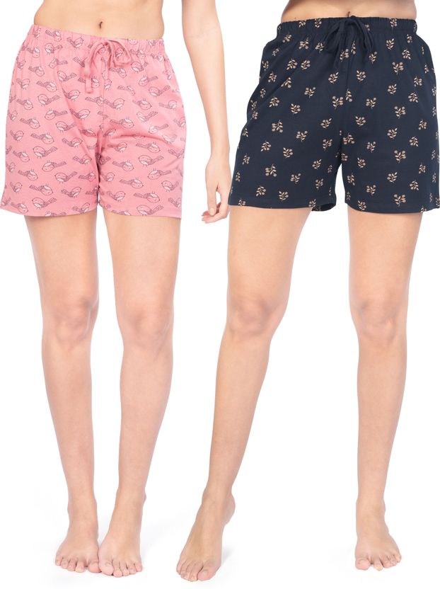 Life Multicolor Women Hotpants Pack of 2 - Image 10