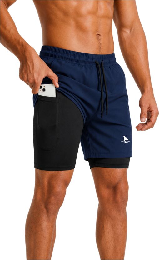 BOLDSHARK Men Green Compression Cycling Shorts - Image 10