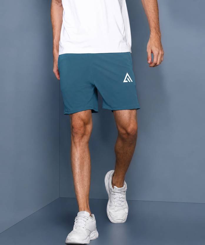 Adrenex Solid Men Multicolor Basic Shorts