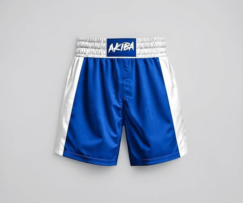 AKIBA Color Block Men & Women Blue Sports Shorts