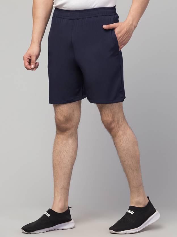 Solid Men Sports Shorts