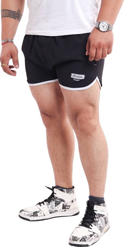 ADAAISTIC SPORTS Solid Men Black Basic Shorts