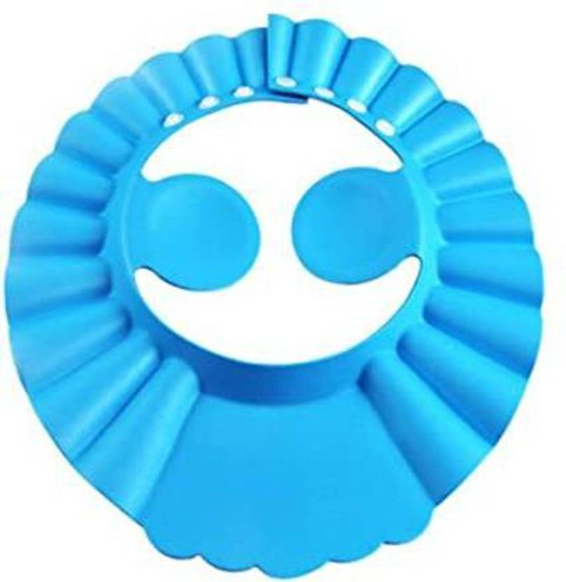 CHACKO Babys Shower Cap Maple Leaf Baby Bath Hat for Washing Hair Blue