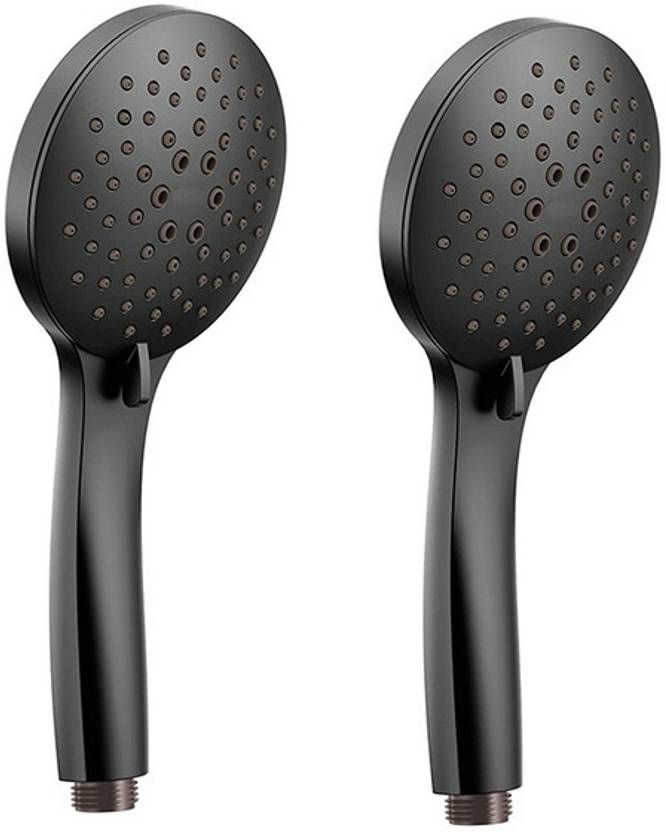 Parryware hand shower 3 Modes, matt black with Hose & clutch set of 2
