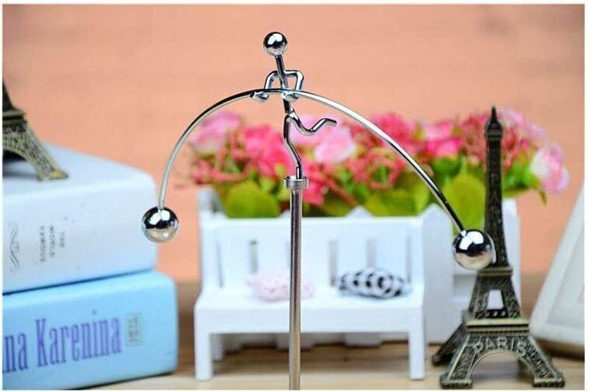 Vaisag House Silver Steel Pole Balancing Man - Image 7