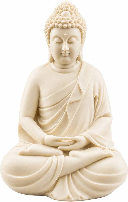 NIKUARA buddha_idol01 Decorative Showpiece  -  13.5 cm