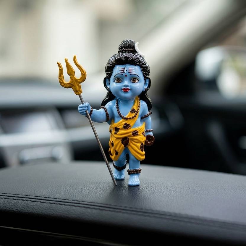 AccessoZone balshiv Decorative Showpiece - 10 cm
