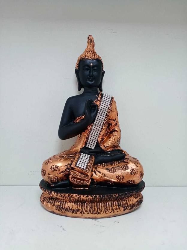 SpiritIdols Meditating Buddha Statue for Home Decor Decorative