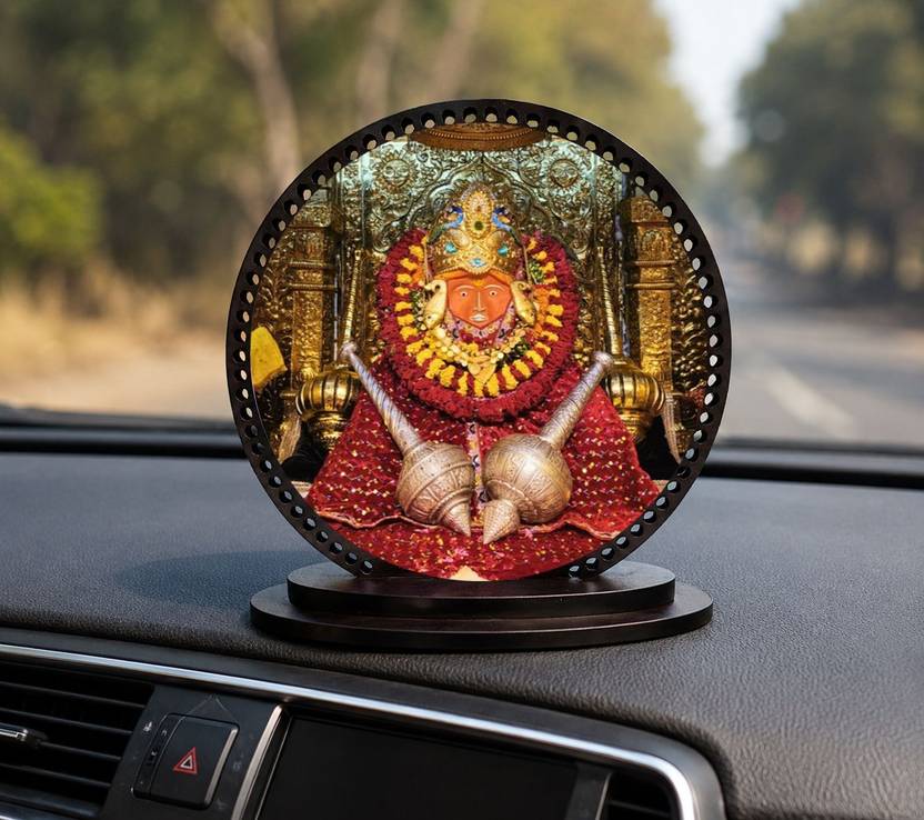 Color Splash Bageshwar Dham Balaji Car Dashboard Idol... Decorative Showpiece  -  10 cm