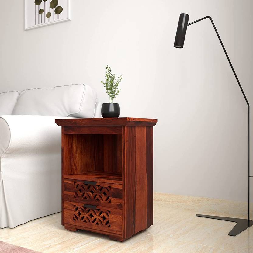 Deuba Sheesham Wood Solid Wood Side Table Price in India Buy Deuba