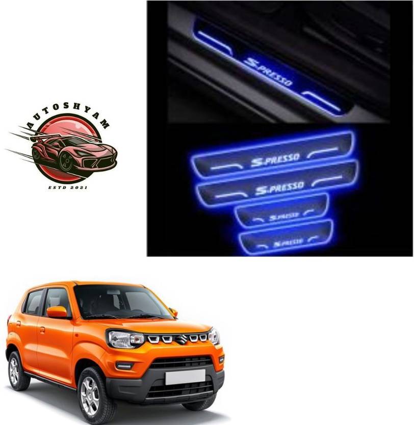 AUTOSHYAM SPresso car door foot step led sill plate Door Sill Plate