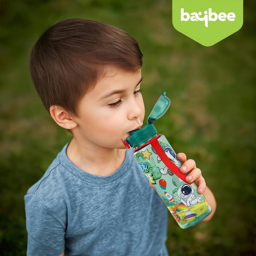 baybee Space 700ml Sipper Bottle for Kids, BPA Free Anti-Spill Sipper Water Bottle