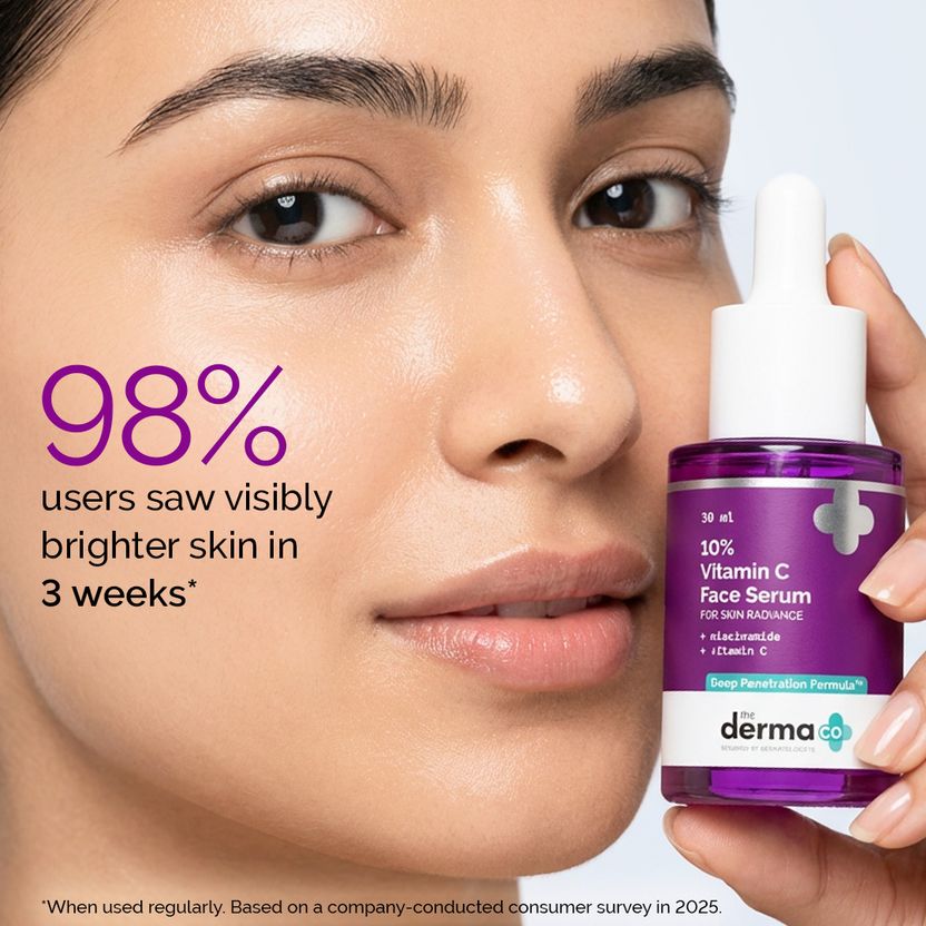 The Derma Co 10% Vitamin C Face Serum 20 ml - Image 3