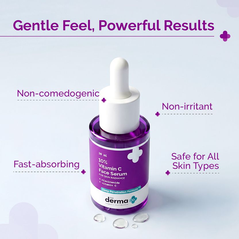 The Derma Co 10% Vitamin C Face Serum 20 ml - Image 5