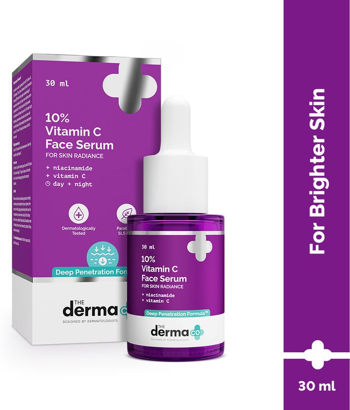 The Derma Co 10% Vitamin C Face Serum 20 ml - Image 2