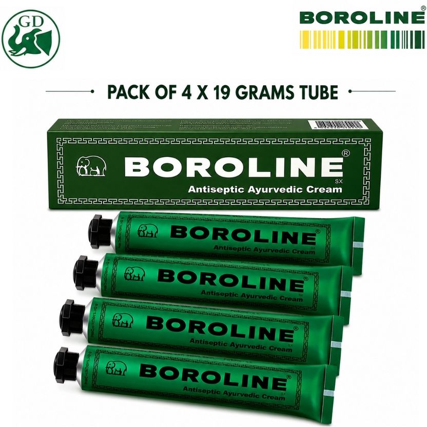 BOROLINE Antiseptic Ayurvedic Cream, Pack of 4 · 19 g (76 g total) - Image 4